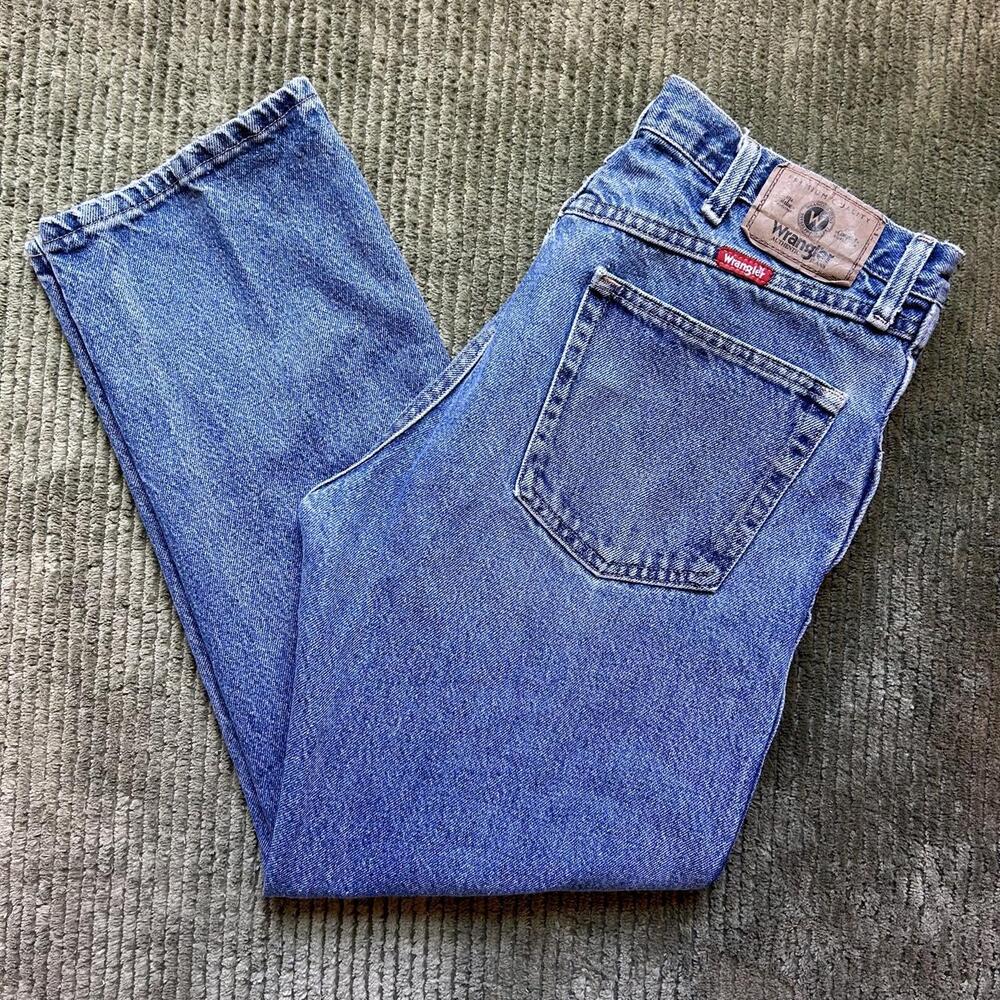 Y2K Wrangler Blue Denim Jeans – Size 34
